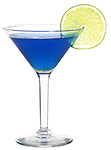 Cocktail Blue Moon Martini